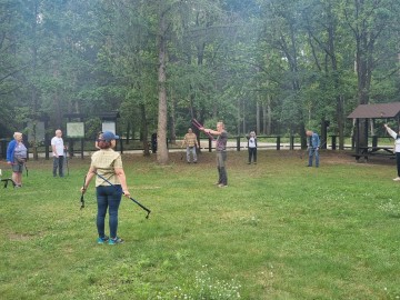 Nordic Walking seniorzy relacja, 