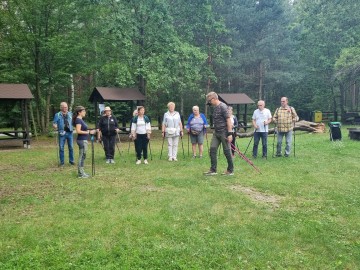 Nordic Walking seniorzy relacja, 