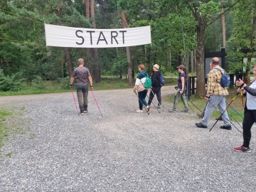 Nordic Walking seniorzy relacja, 
