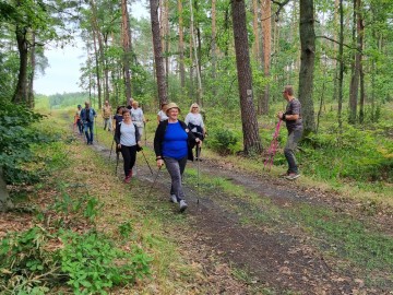 Nordic Walking seniorzy relacja, 
