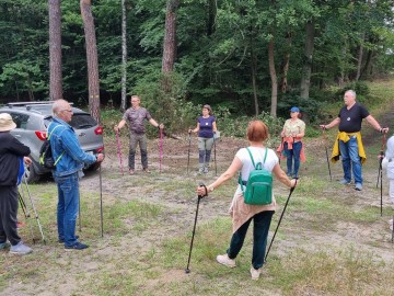 Nordic Walking seniorzy relacja, 