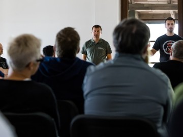 Spotkanie prezentujące PPK w DOJO Stara Wieś., 