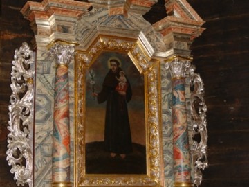 Ołtarz w kapliczce w Łagiewnikach