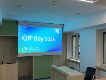 Relacja zdjęciowa z GIS Day na Wydziale Geografii Uniwersytetu Łódzkiego, 