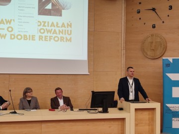 Relacja zdjęciowa z konferencji „Od ustawy do działan, czyli o planowaniu w dobie reform”, 