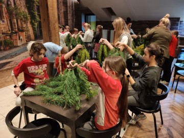 Warsztaty Bożonarodzeniowe w SP Burzenin 2025, 