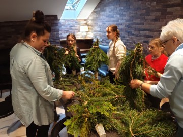 Warsztaty Bożonarodzeniowe w SP Burzenin 2025, 